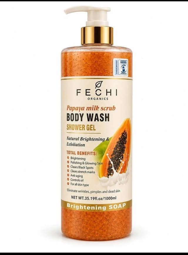 Papaya Milk scrub Body Wash